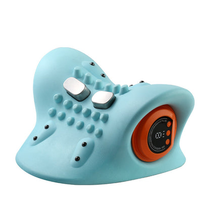 Portable Neck Massager Cervical Spine Relief Portable Neck Head Acupuncture Point Massage Pillow